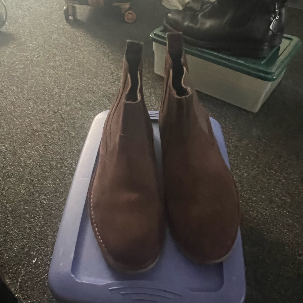 Suede Timberland boots